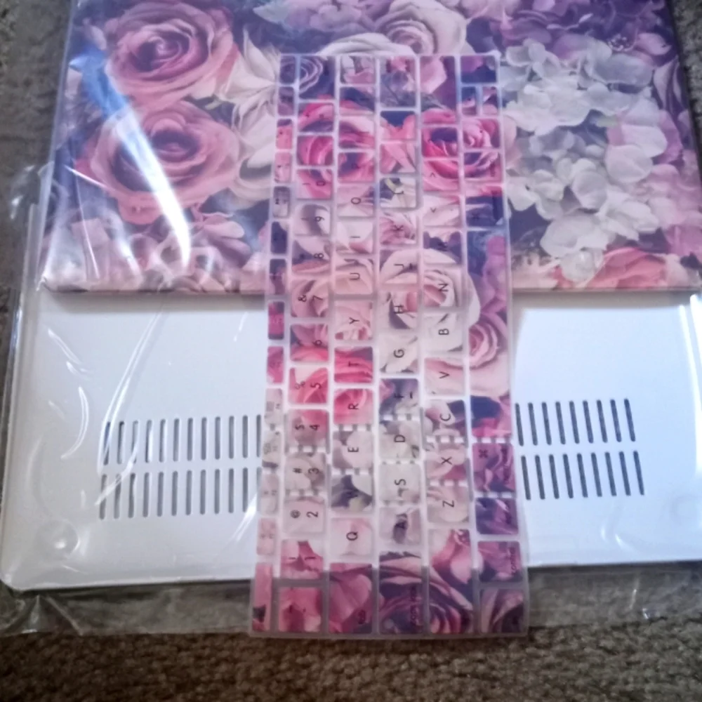 Floral Laptop Sleeve - Pink